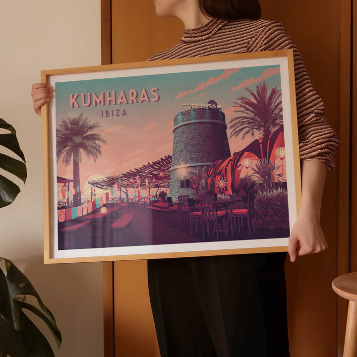 Kumharas Ibiza Nightclub Poster