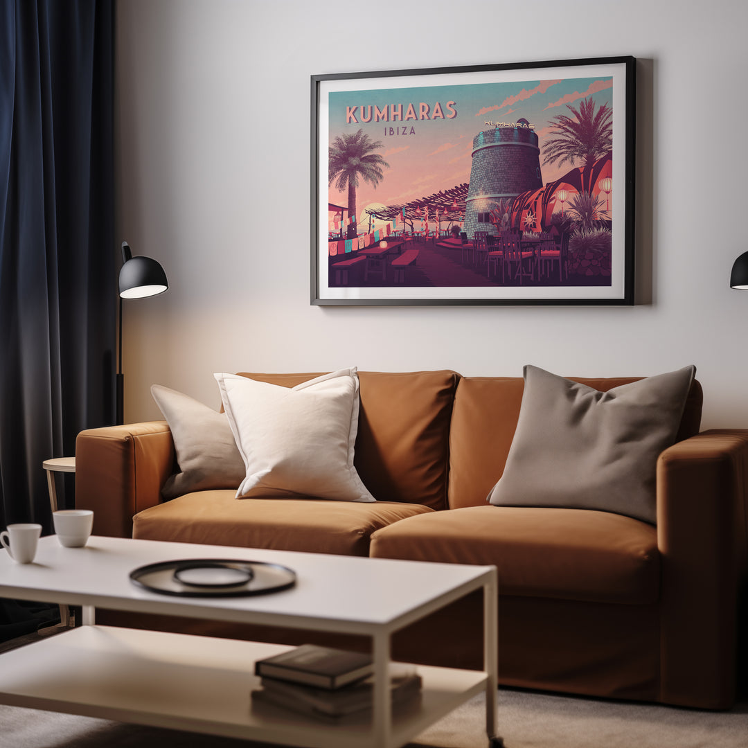 Kumharas Ibiza Nightclub Poster