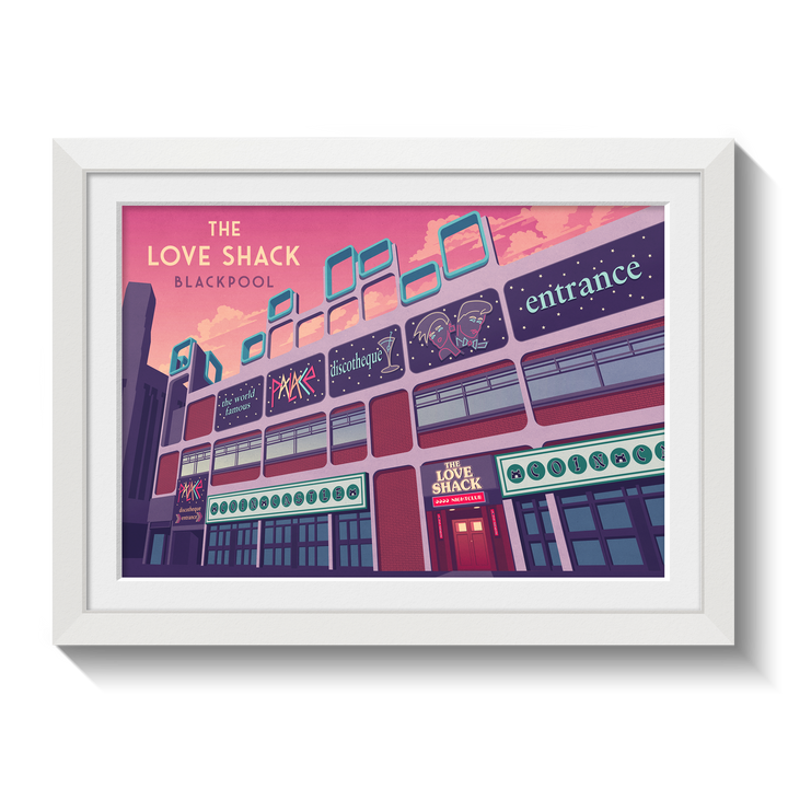 Love Shack Nightclub Blackpool Poster