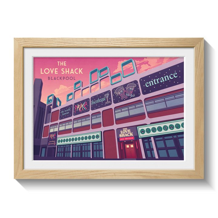 Love Shack Nightclub Blackpool Poster