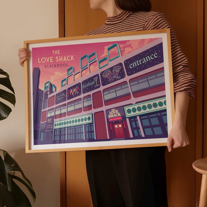 Love Shack Nightclub Blackpool Poster