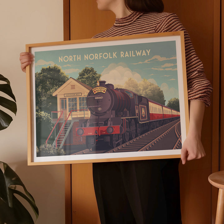 North Norfolk Railway Travel Poster