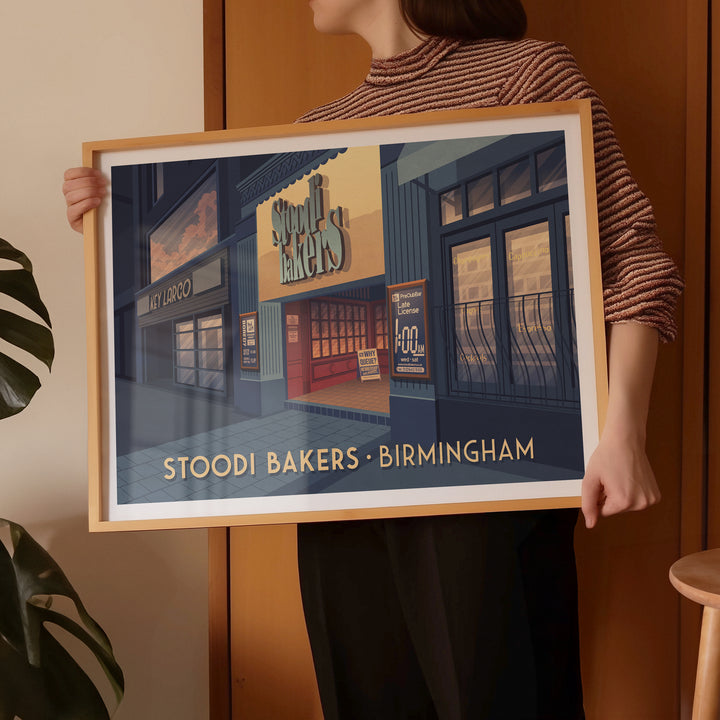 Stoodi Bakers Nightclub Birmingham Poster