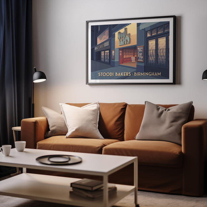 Stoodi Bakers Nightclub Birmingham Poster