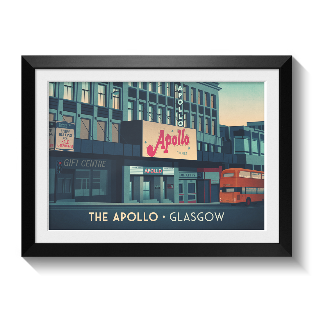 Glasgow Apollo Poster
