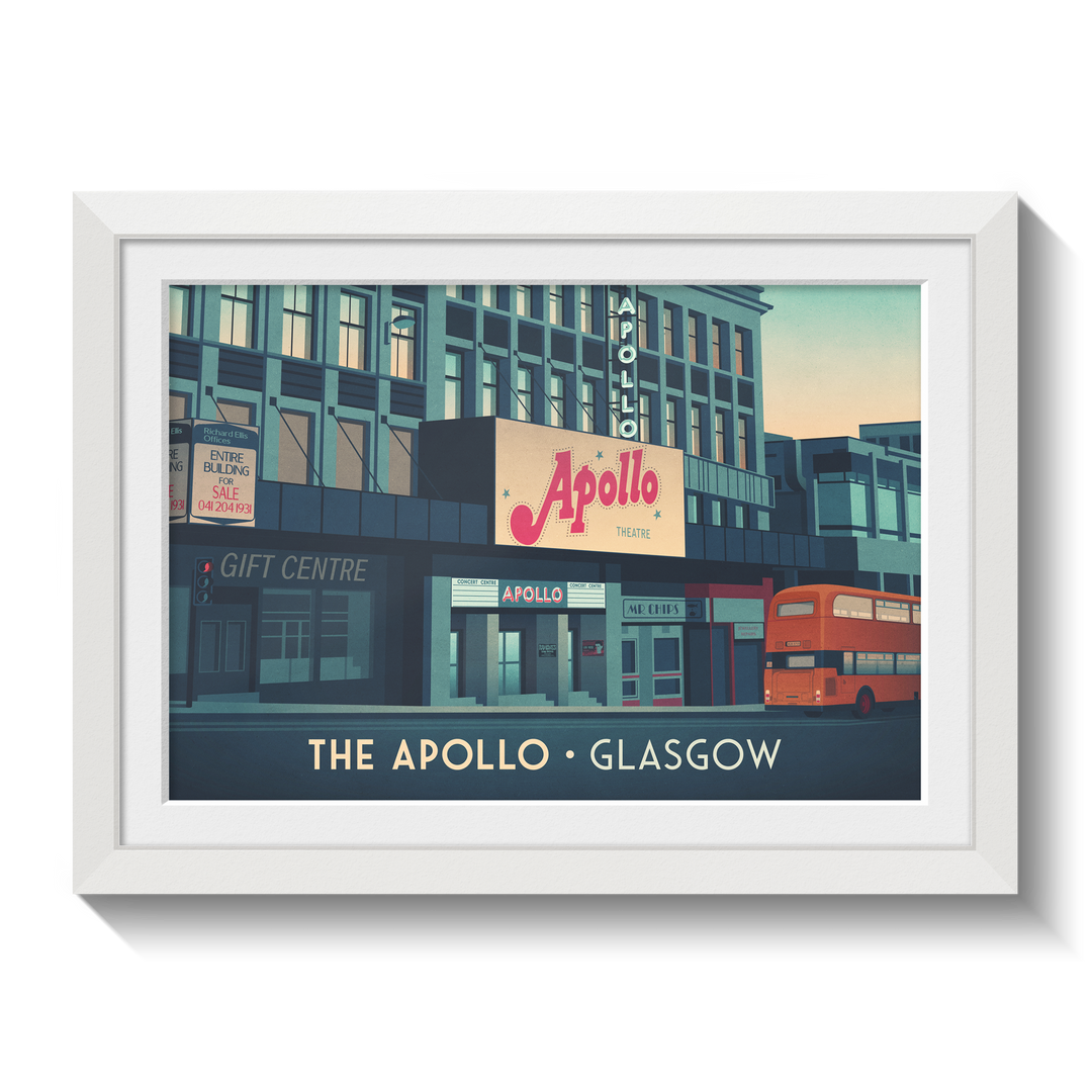 Glasgow Apollo Poster