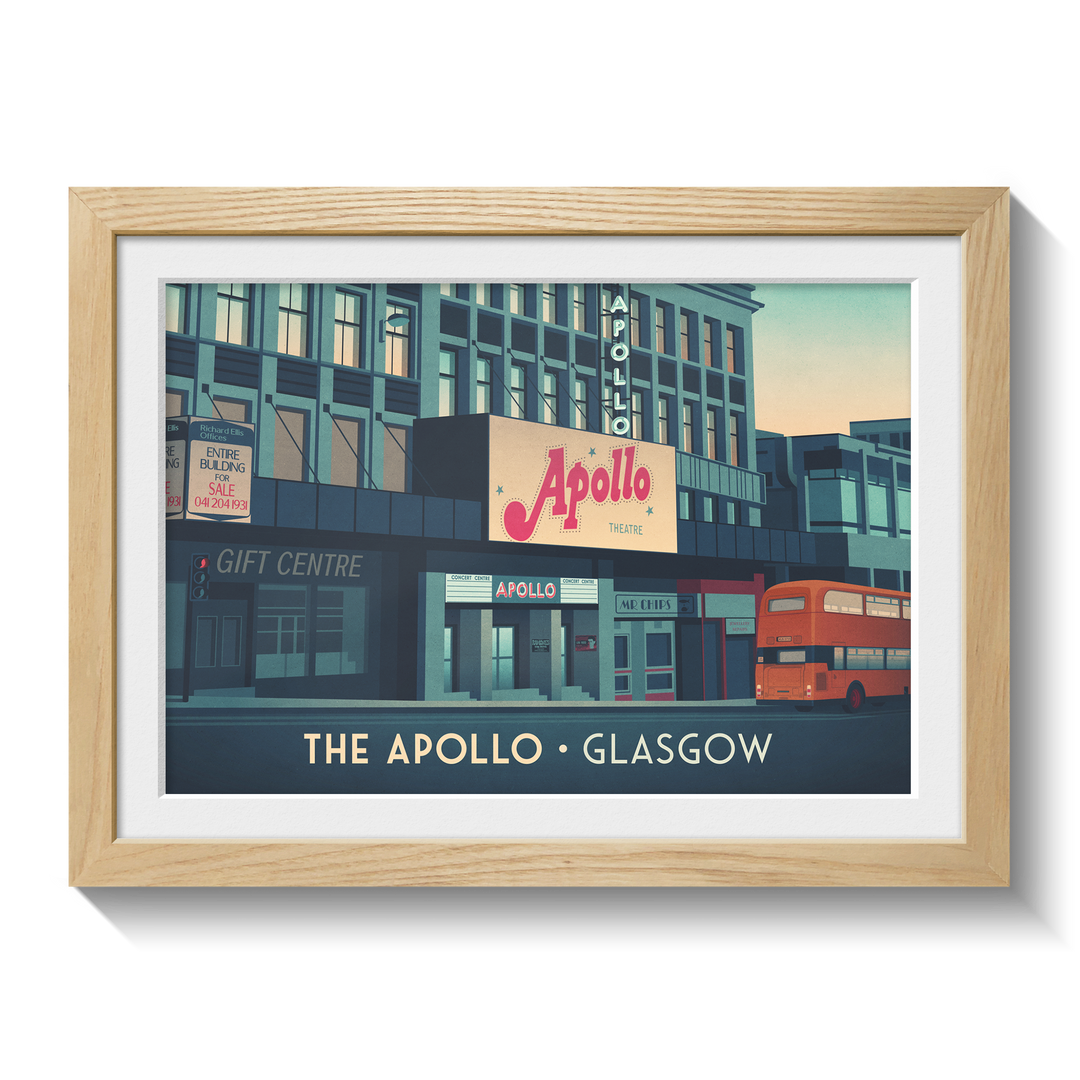 Glasgow Apollo Poster