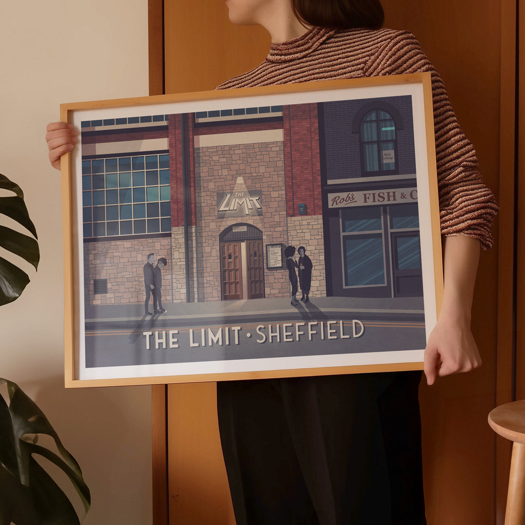 The Limit Sheffield Nightclub Poster