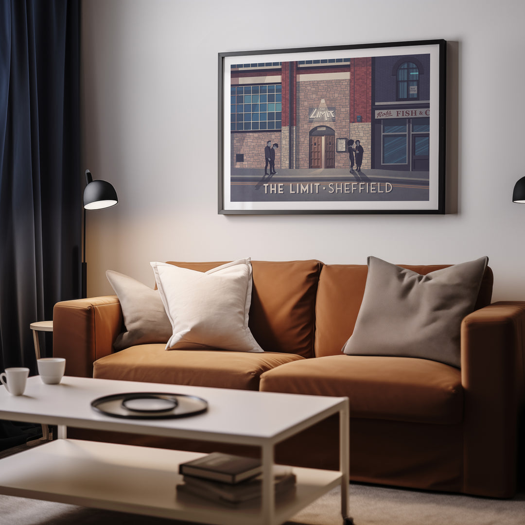 The Limit Sheffield Nightclub Poster