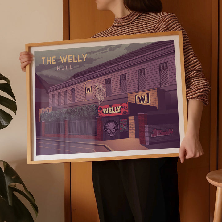 The Welly Hull Nightclub Poster