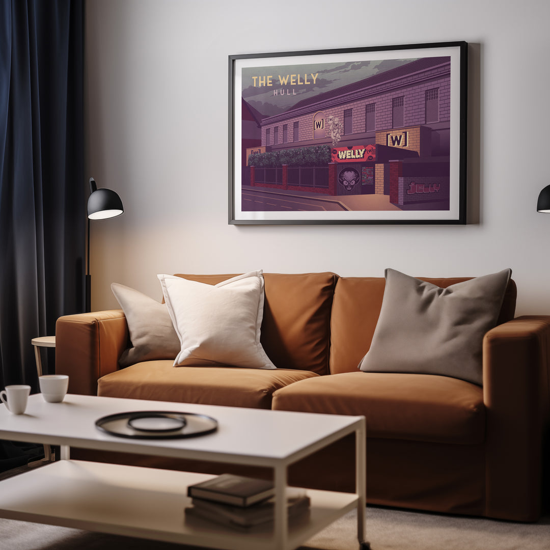 The Welly Hull Nightclub Poster