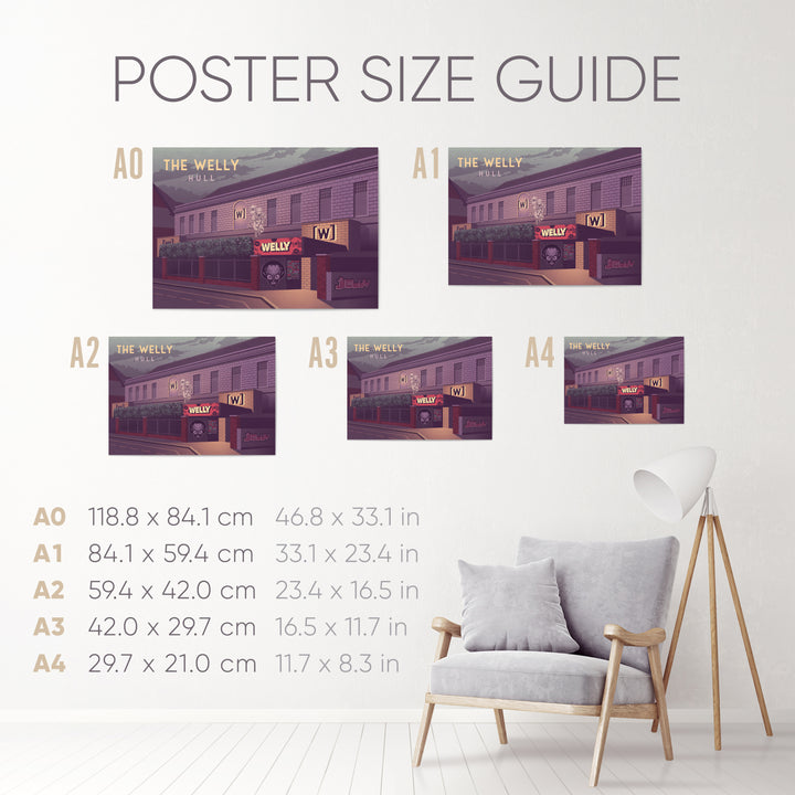 The Welly Hull Nightclub Poster