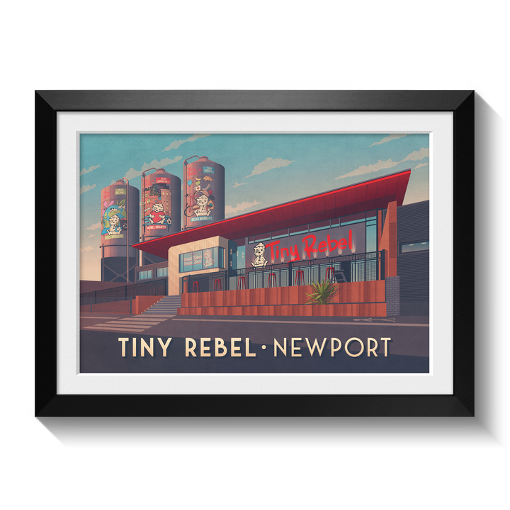 Tiny Rebel Newport Poster