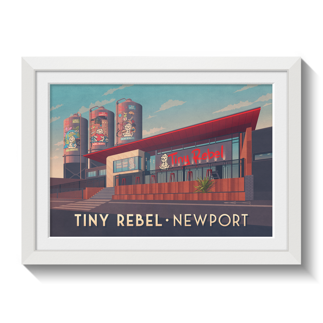 Tiny Rebel Newport Poster