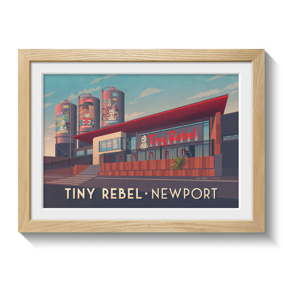 Tiny Rebel Newport Poster
