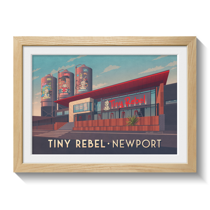Tiny Rebel Newport Poster