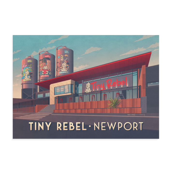 Tiny Rebel Newport Poster