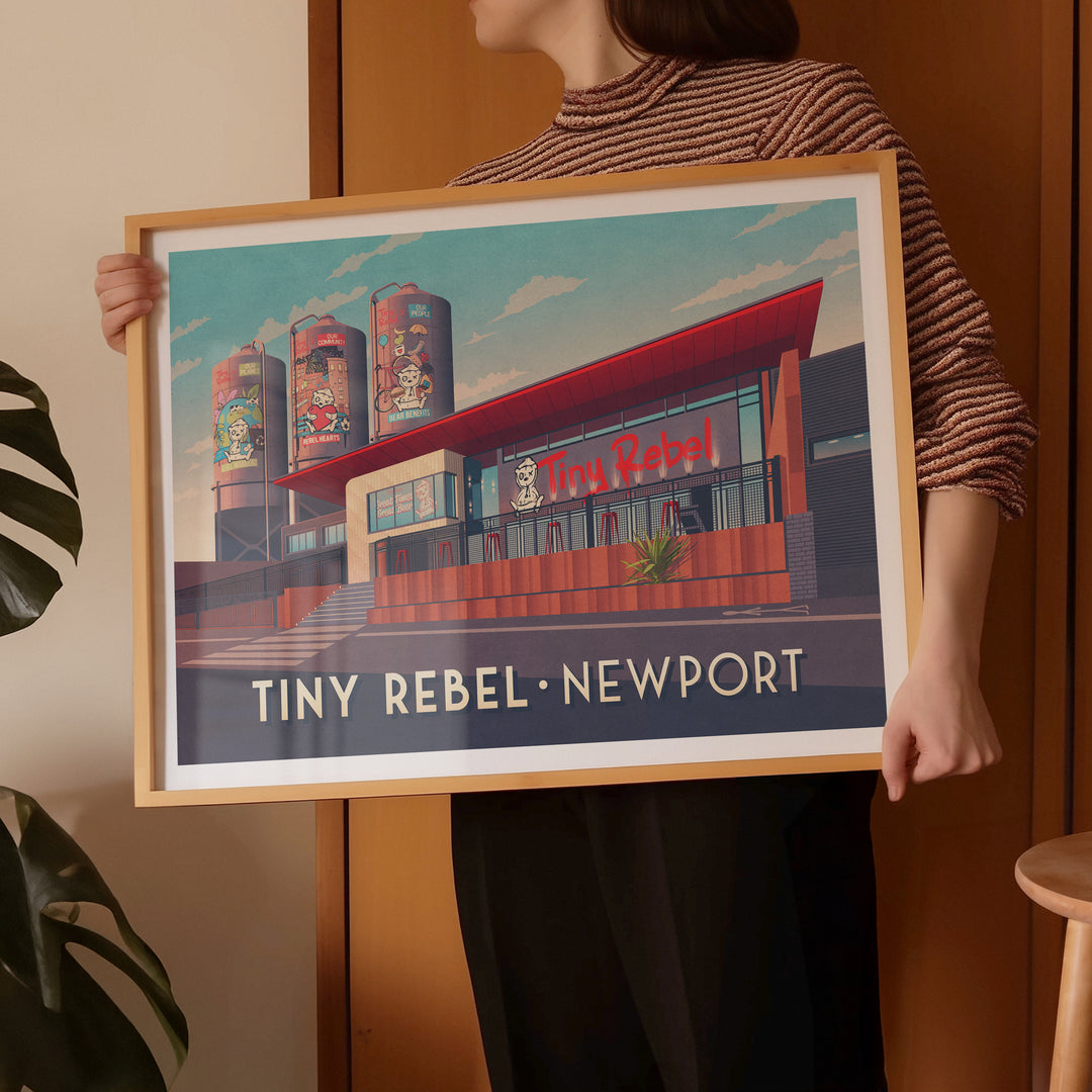 Tiny Rebel Newport Poster