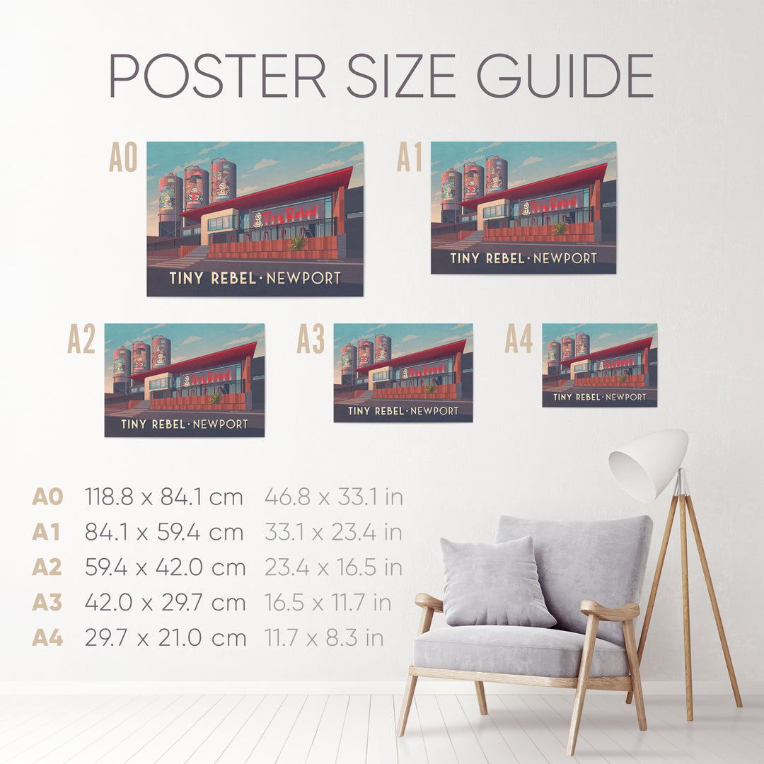 Tiny Rebel Newport Poster