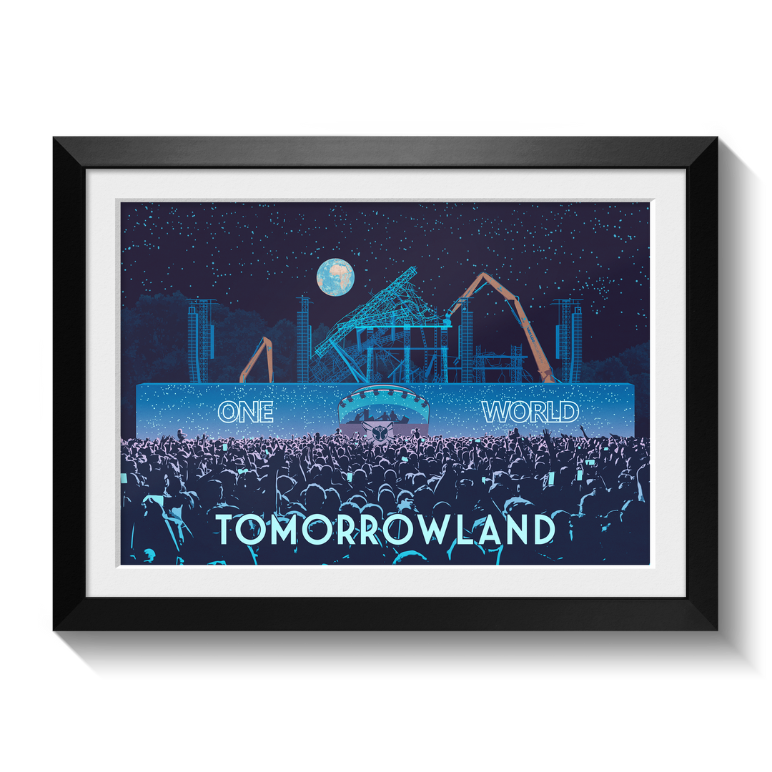 Tomorrowland 2025 Music Festival Poster