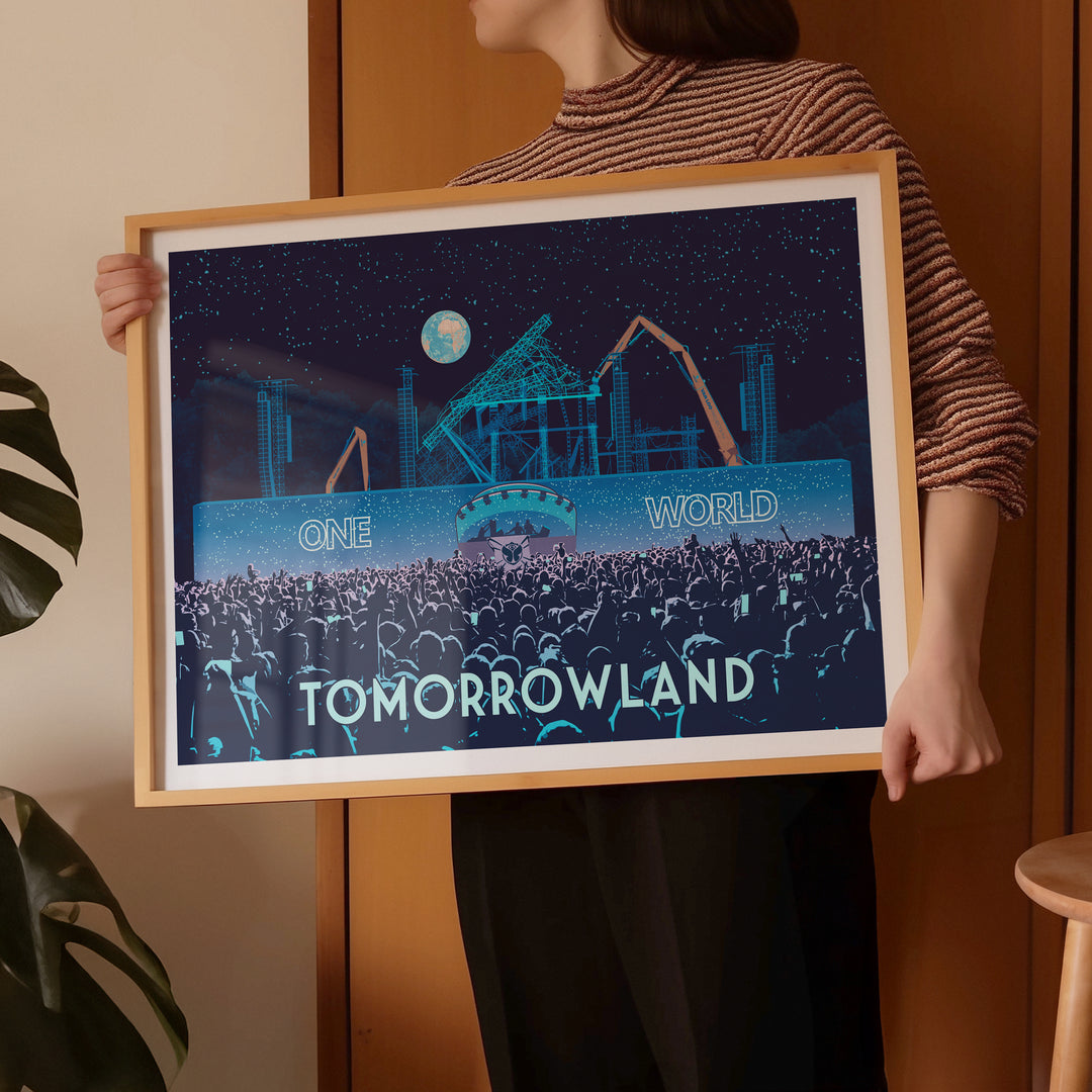 Tomorrowland 2025 Music Festival Poster