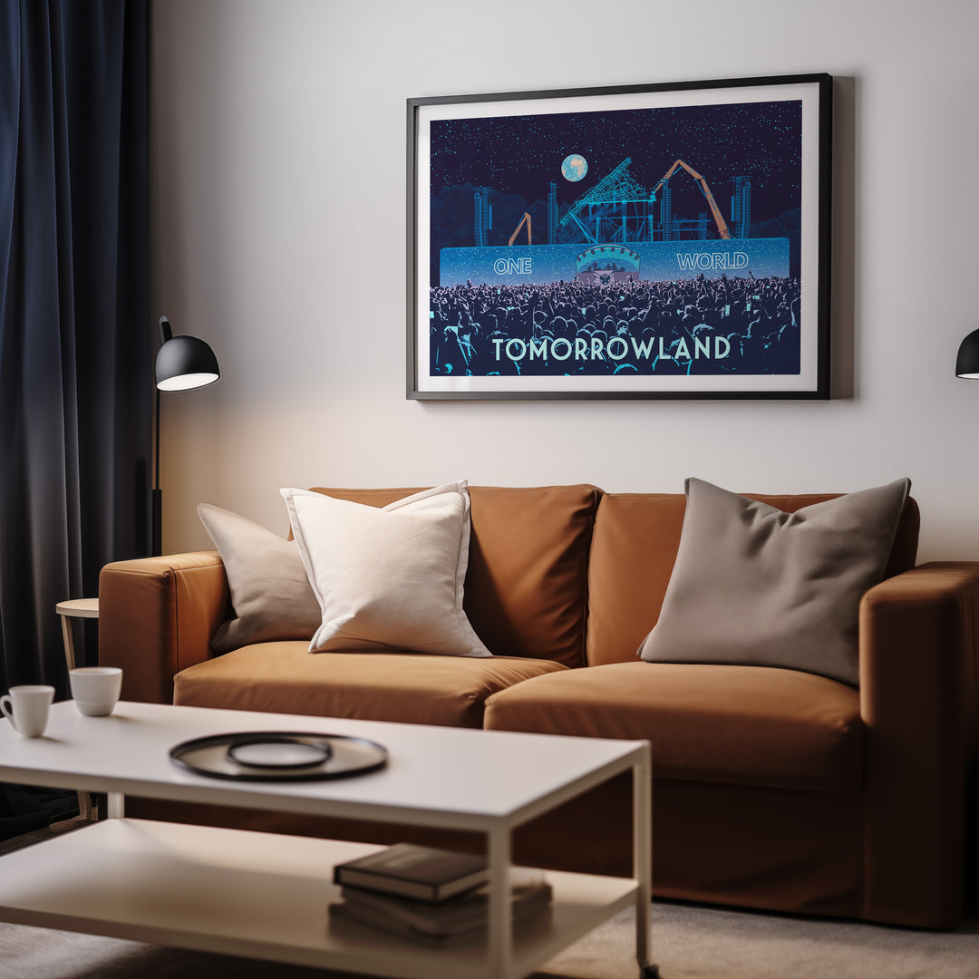 Tomorrowland 2025 Music Festival Poster