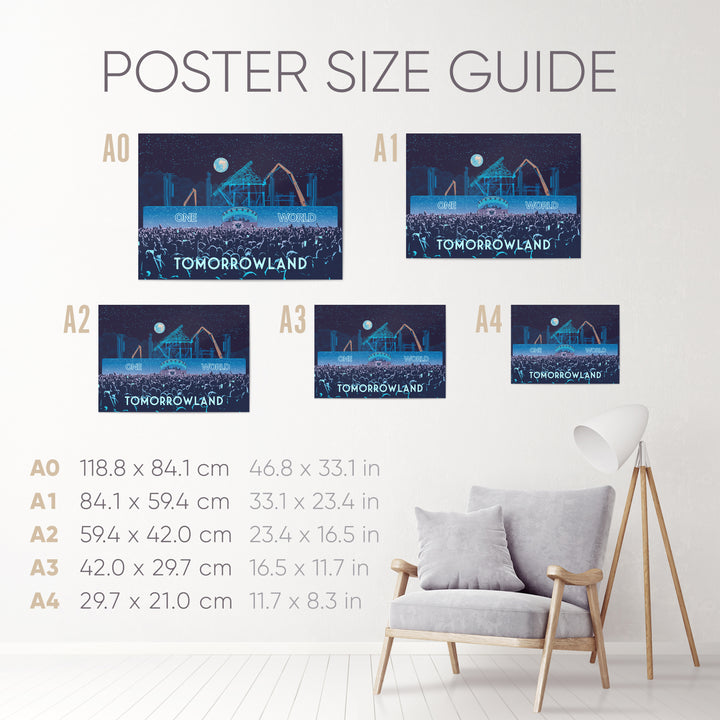 Tomorrowland 2025 Music Festival Poster