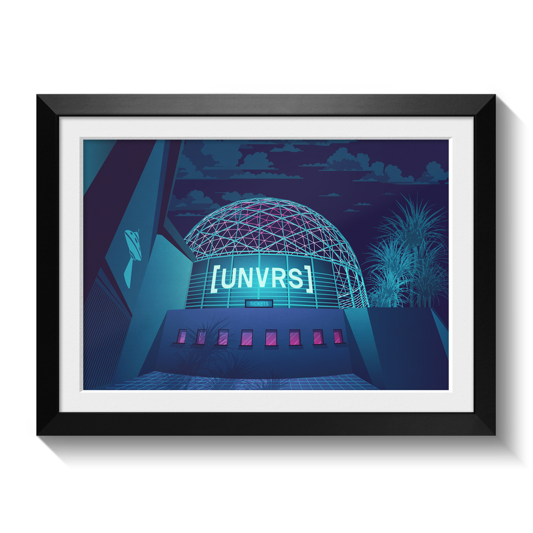 UNVRS Ibiza Nightclub Poster