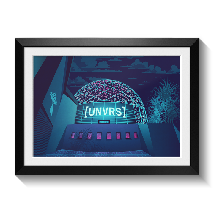 UNVRS Ibiza Nightclub Poster
