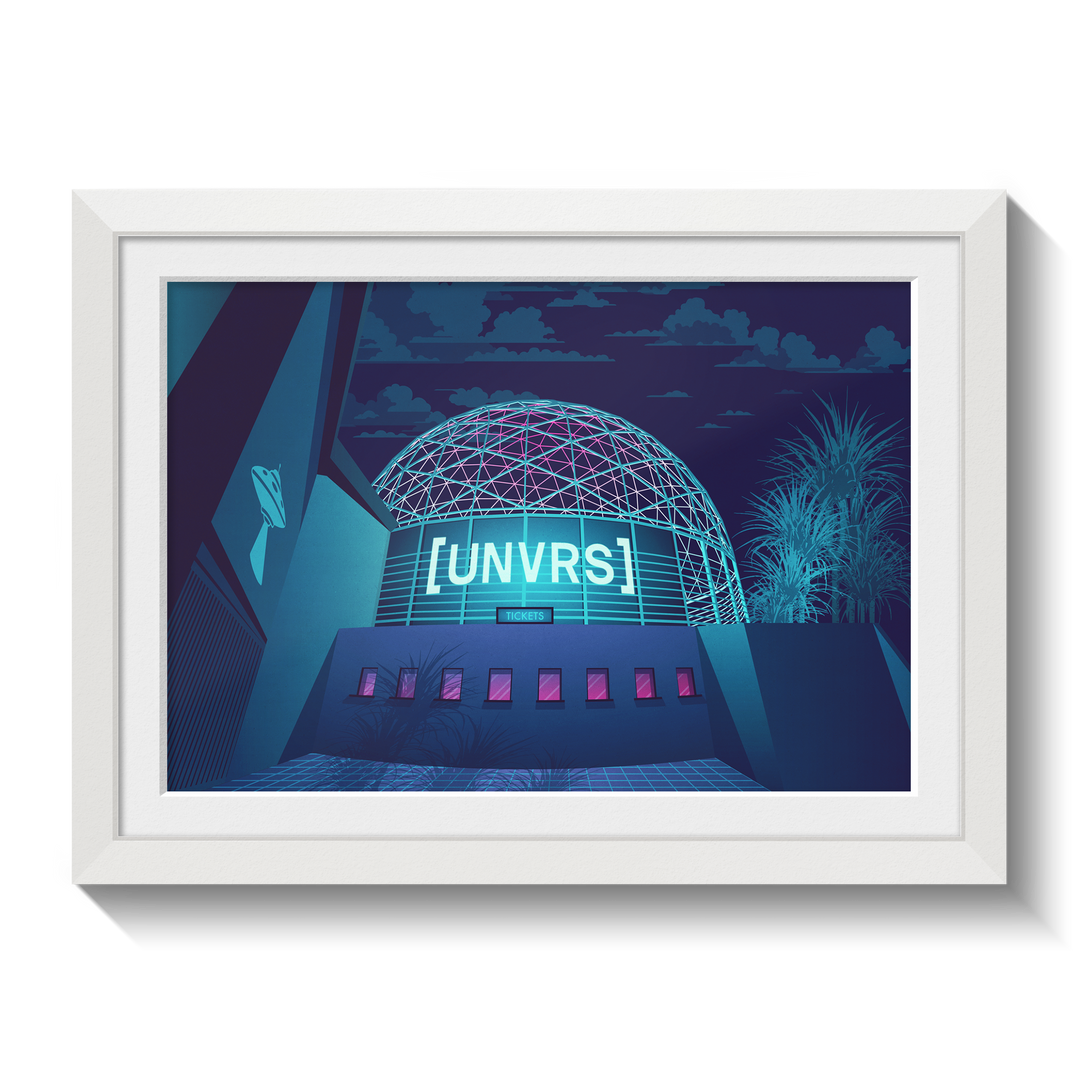 UNVRS Ibiza Nightclub Poster