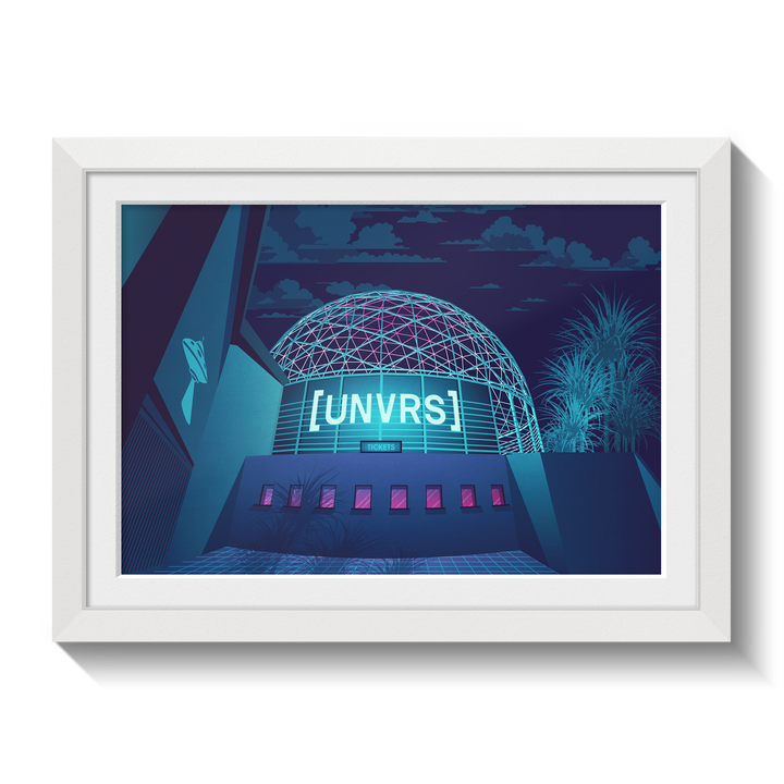 UNVRS Ibiza Nightclub Poster
