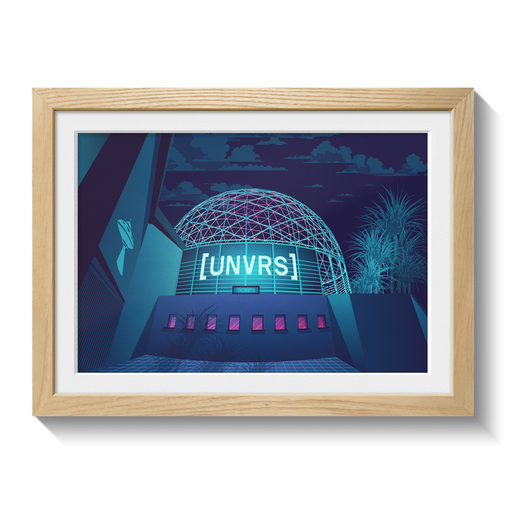 UNVRS Ibiza Nightclub Poster