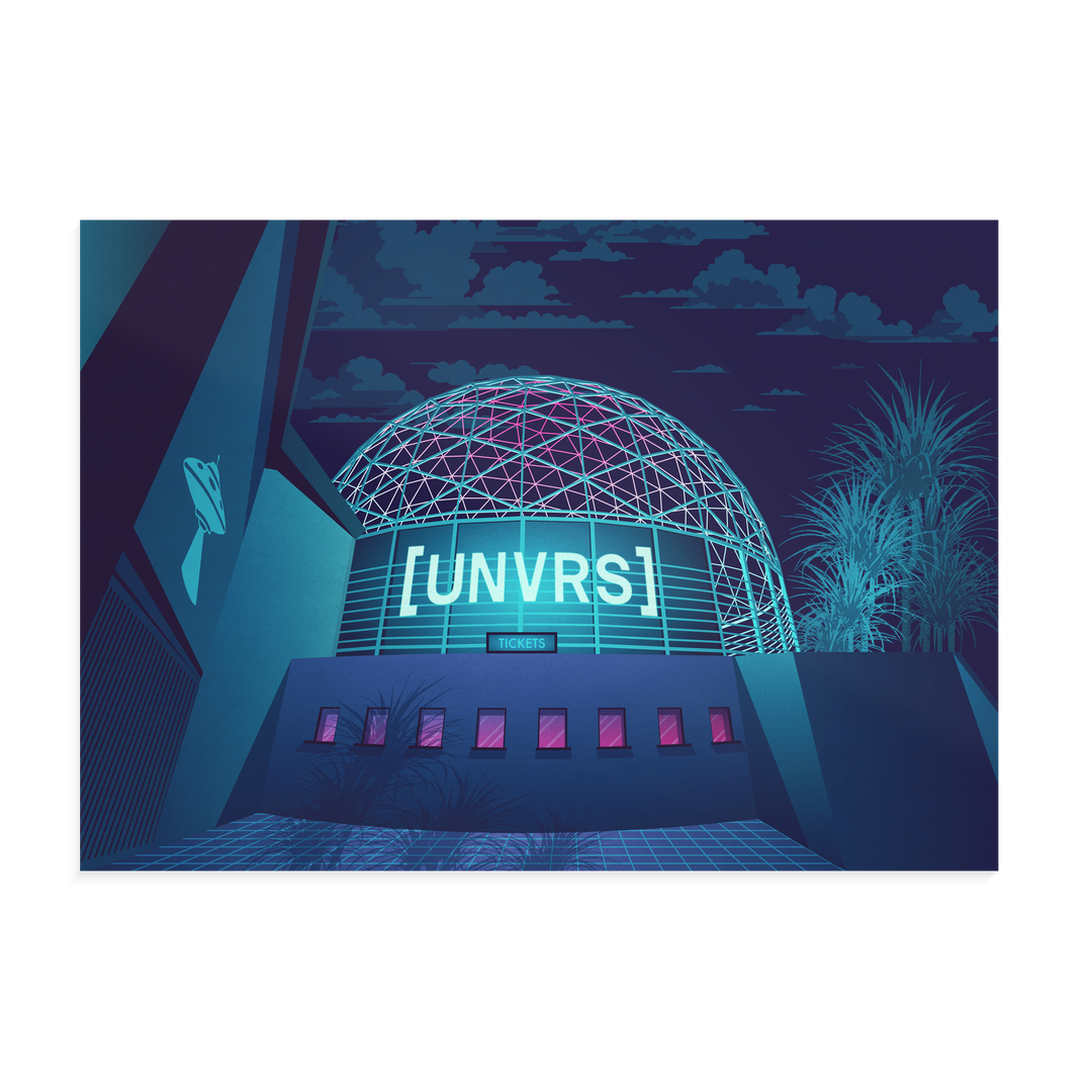 UNVRS Ibiza Nightclub Poster