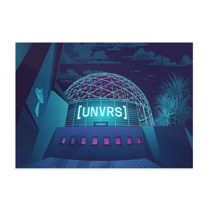 UNVRS Ibiza Nightclub Poster