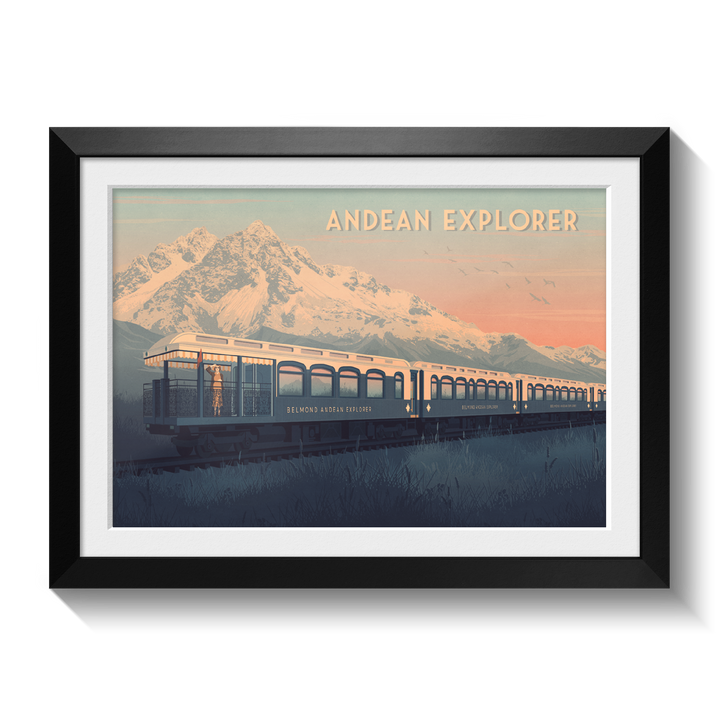 Andean Explorer Travel Poster
