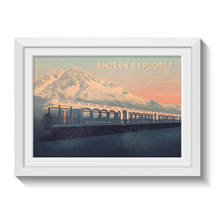 Andean Explorer Travel Poster
