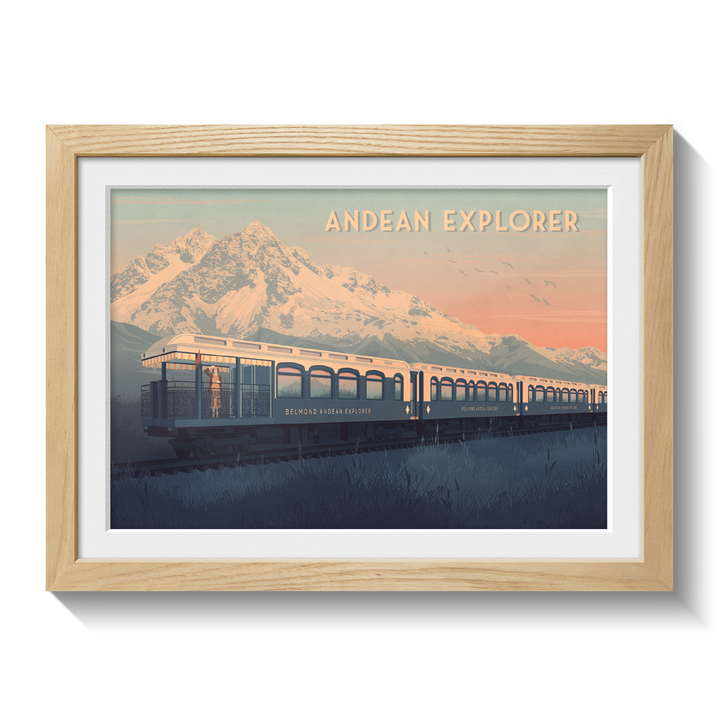 Andean Explorer Travel Poster