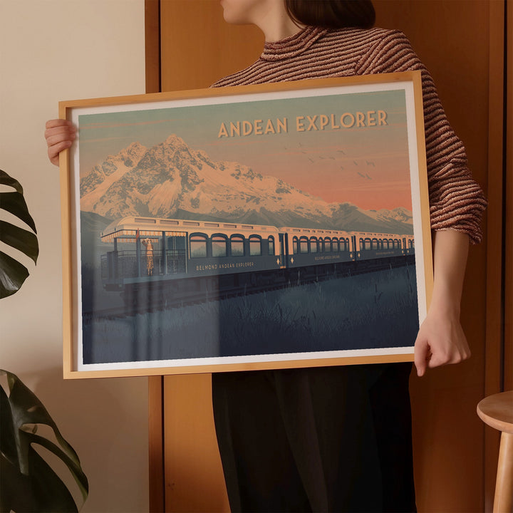 Andean Explorer Travel Poster