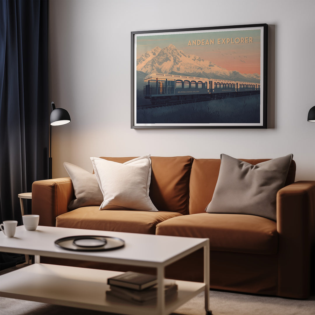 Andean Explorer Travel Poster