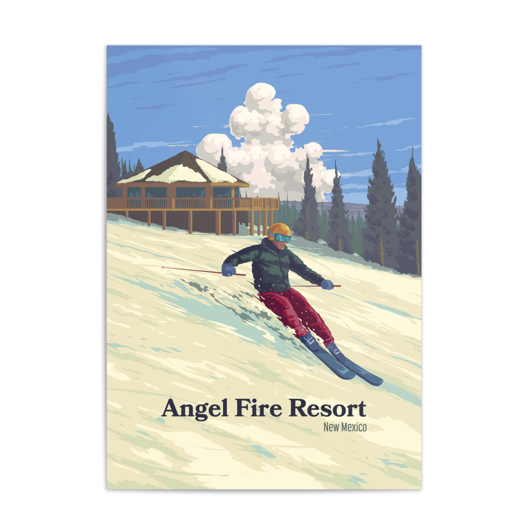 Angel Fire New Mexico Ski Resort Poster