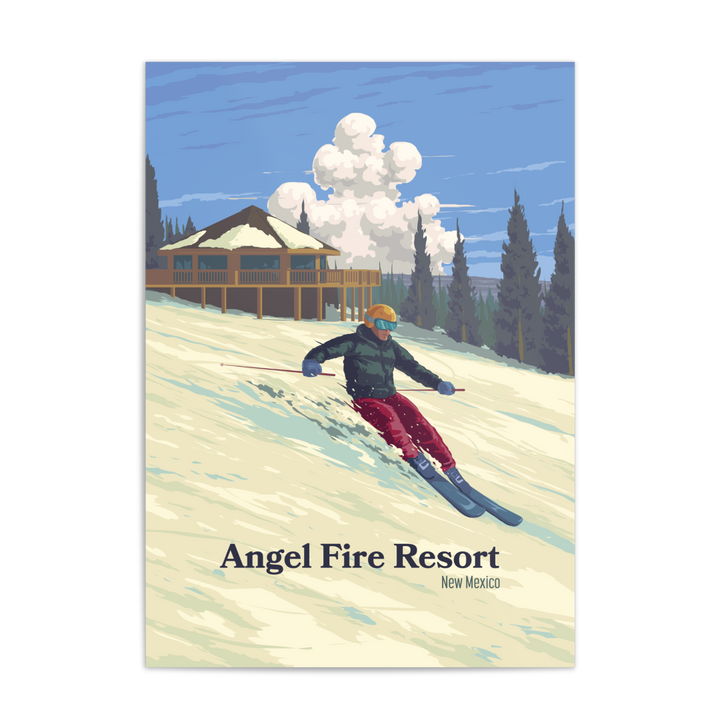 Angel Fire New Mexico Ski Resort Poster
