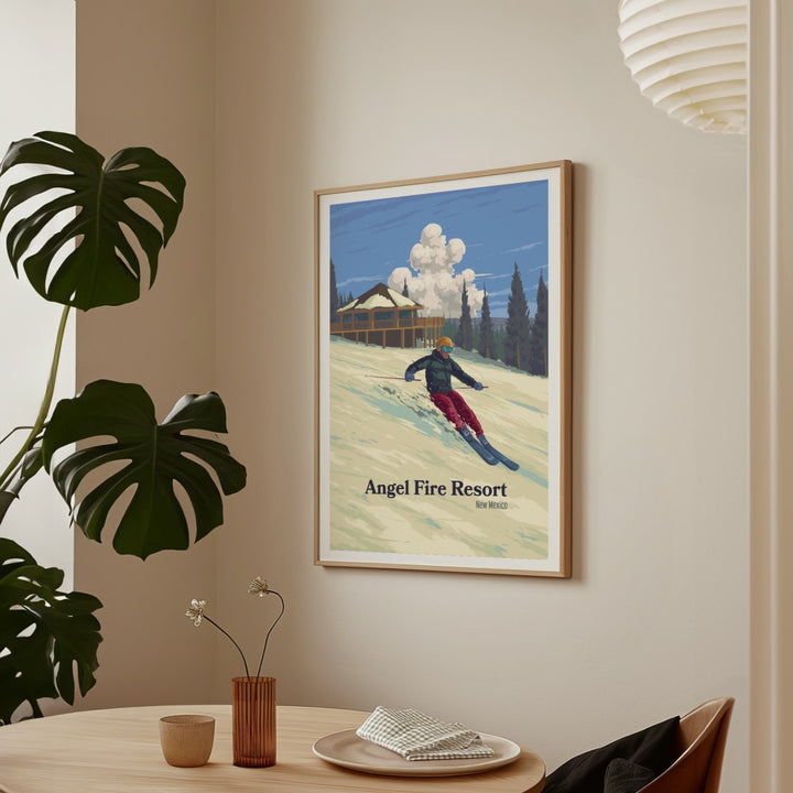 Angel Fire New Mexico Ski Resort Poster