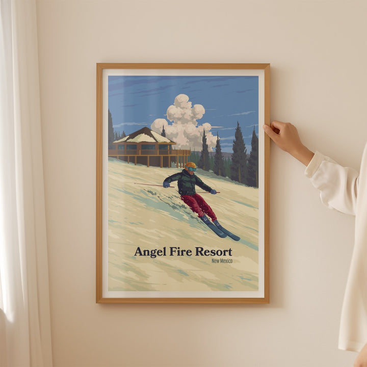 Angel Fire New Mexico Ski Resort Poster