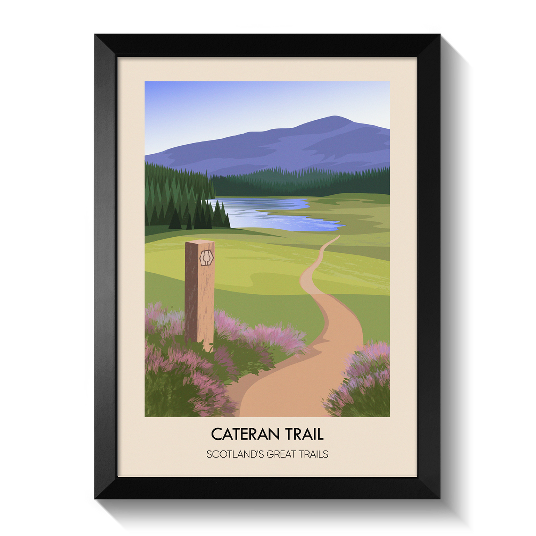 Cateran Trail Scotland's Great Trails Poster
