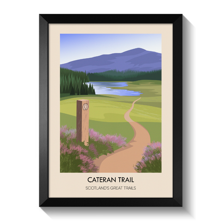 Cateran Trail Scotland's Great Trails Poster