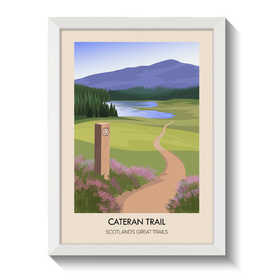 Cateran Trail Scotland's Great Trails Poster