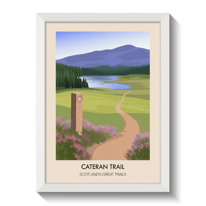 Cateran Trail Scotland's Great Trails Poster