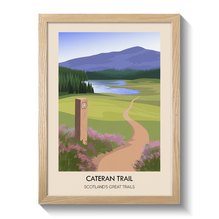 Cateran Trail Scotland's Great Trails Poster