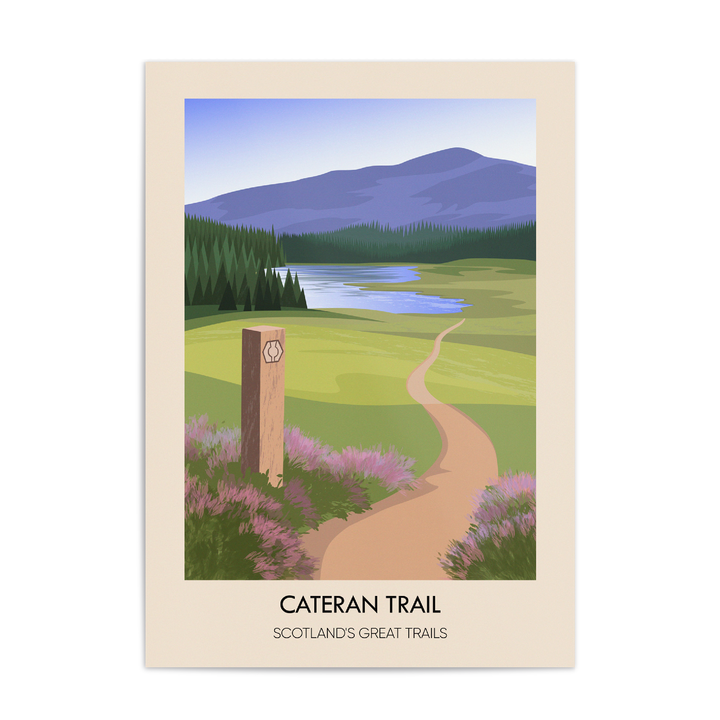 Cateran Trail Scotland's Great Trails Poster