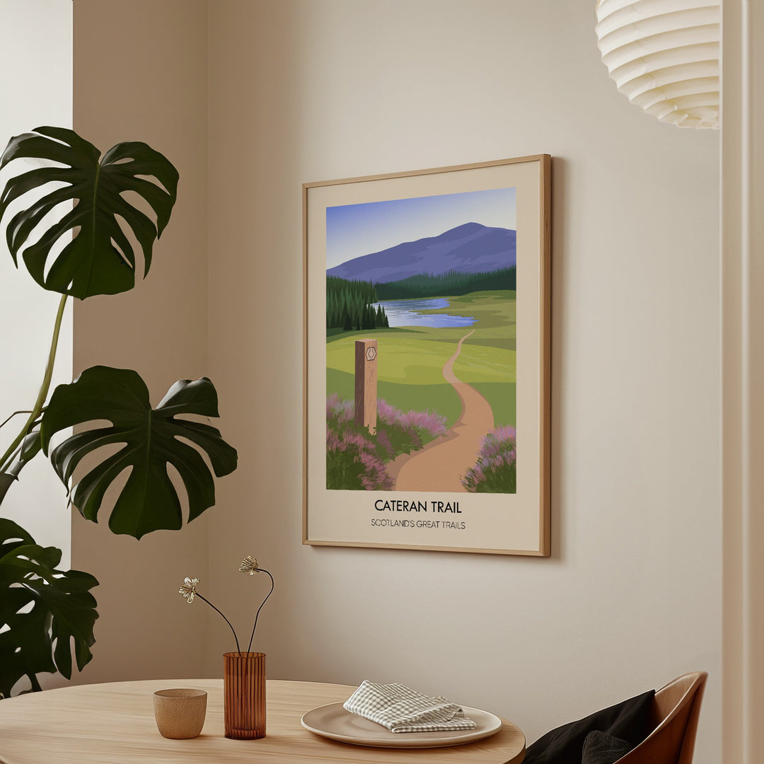 Cateran Trail Scotland's Great Trails Poster